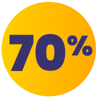 70%